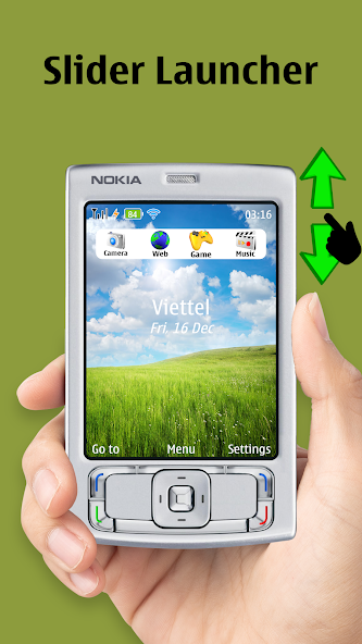 Nokia N95 Style Launcher TN Shorts