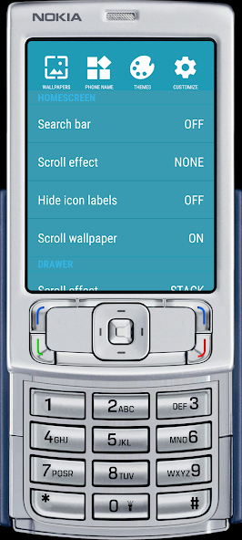 TnShorts Nokia N95 Style Launcher TN Shorts