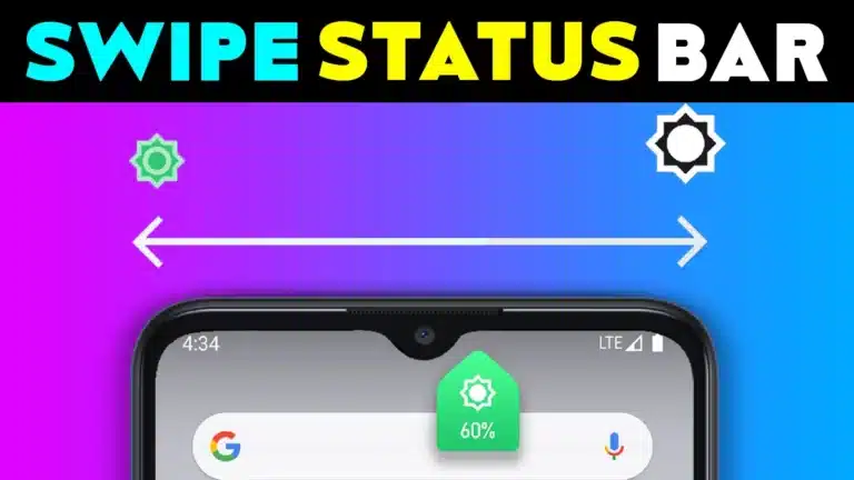 Swipe Status Bar