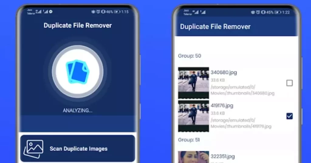 Duplicate File Remover App