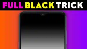 Full Black Screen: Video Screen Off