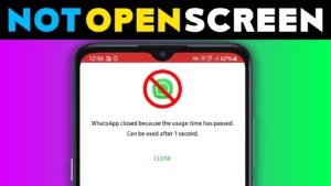 NOT OPEN: App Off Timer For Android