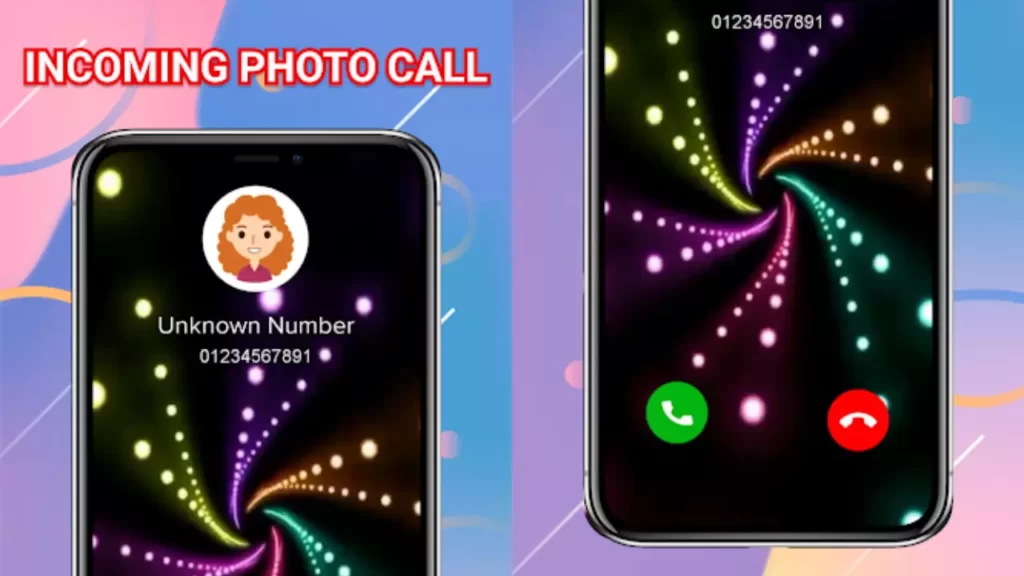 Colorful Call App Make Your Calls More Personal