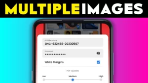 Combine Multiple Images Into One PDF