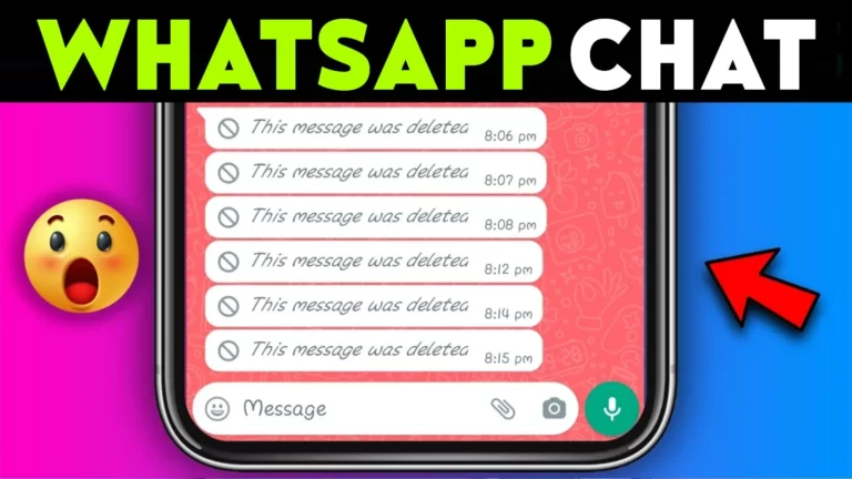 Lose Your WhatsApp Chat