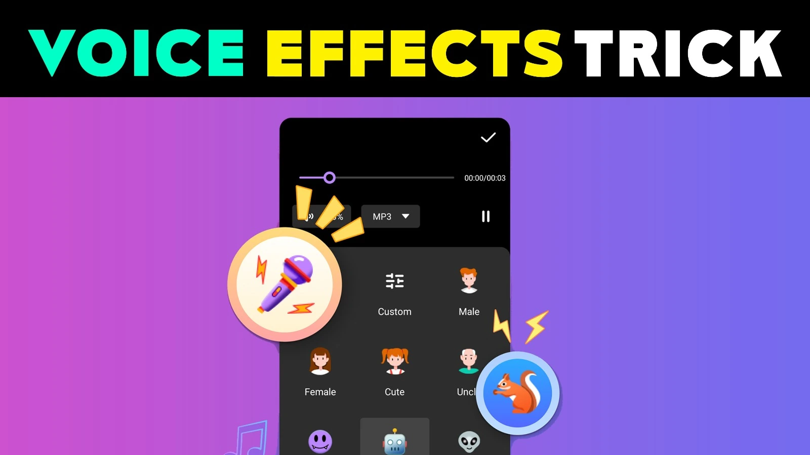 Play Store Voice Changer and Dynamic Voice Effects