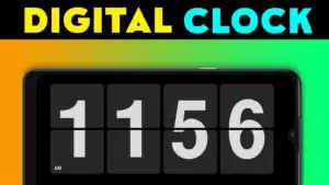 Digital Clock: iOS 17 Stylish and Functional Clock for Android