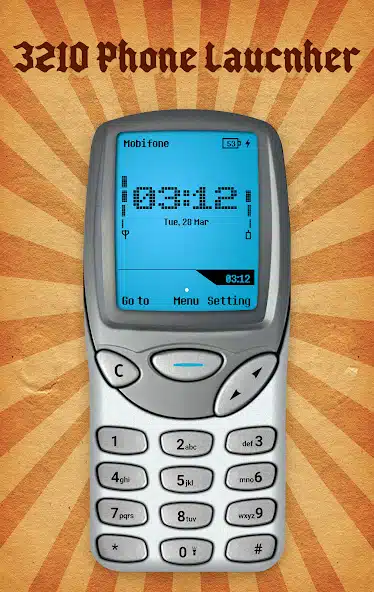 Android Nokia 3210 Launcher App