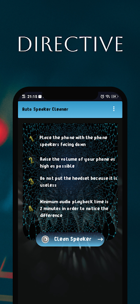 Speaker Water Cleaner