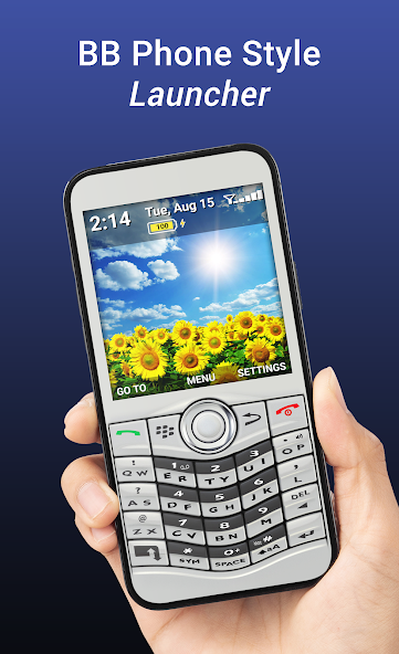 Black Berry Phone Launcher