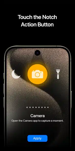 Mobile Notch Button Shortcuts