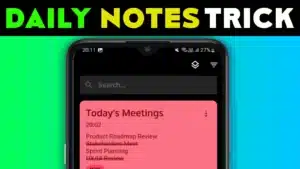 Daily Notes: Remember Notes App