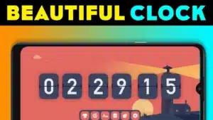Beautiful Clock: Flip Clock & Floating Widget App