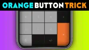 Orange Button: Calculator Vault – Hide