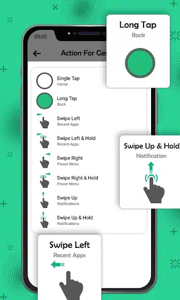 Play Store Control Gestures Navigation