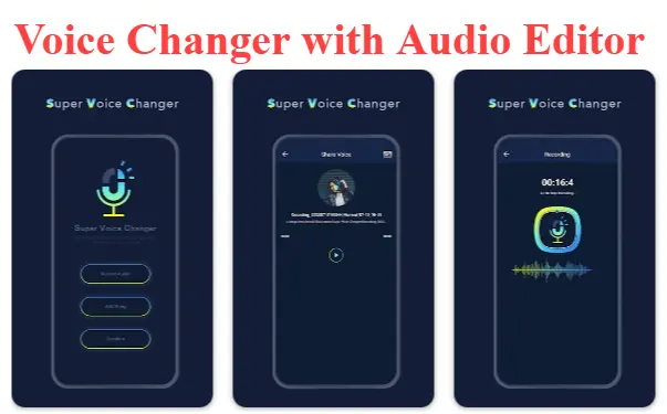 VoiceMagic: Fun Voice Changer & Audio Editor