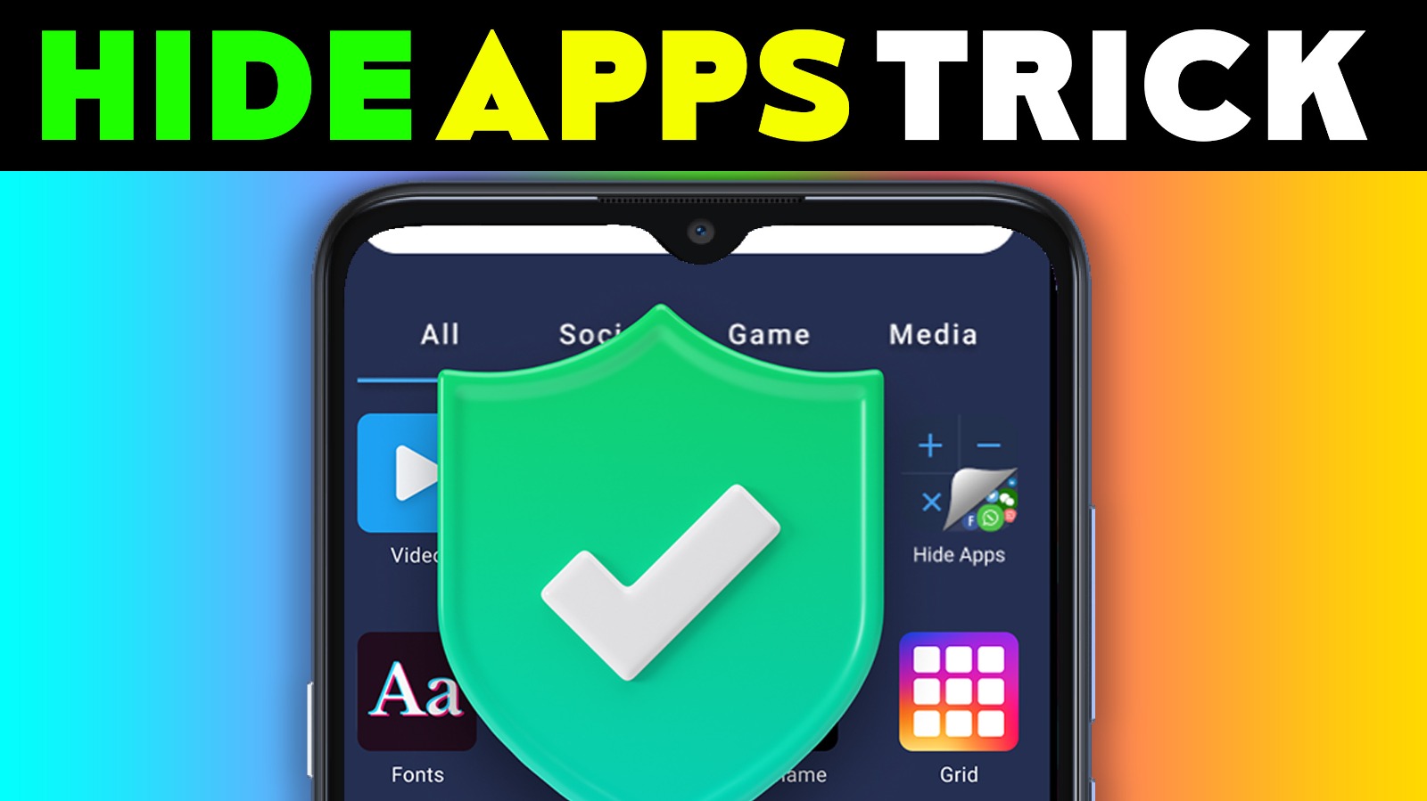 TnShorts Hide Apps