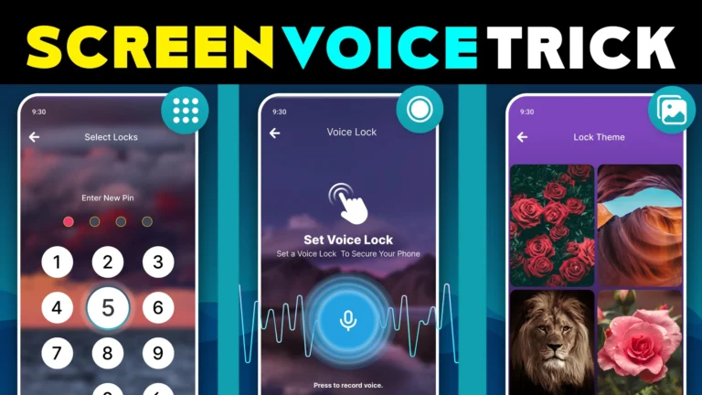 Screen Voice 2024 Trends Voice Lock App On Play Store
