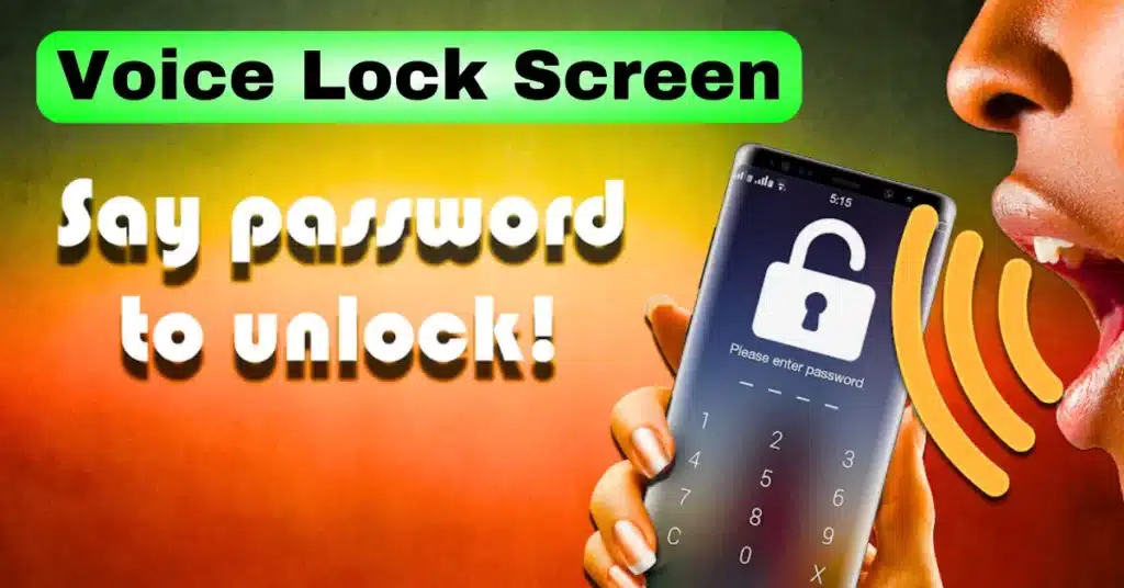 Voice Lock Screens - Say Password To Unlock