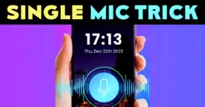 Single Mic: Voice Lock Screens Explained – Say Password To Unlock