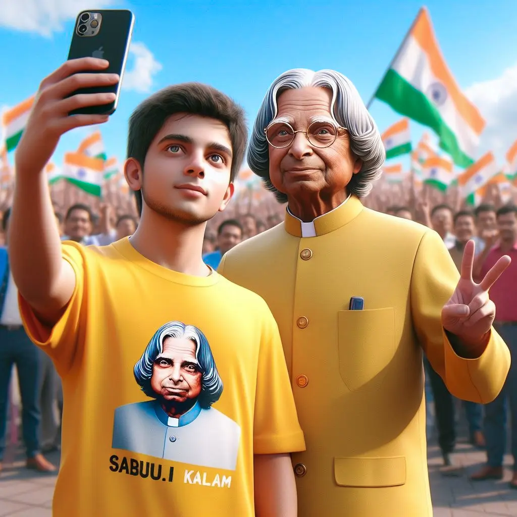 2024 AI Selfie Images with Abdul Kalam