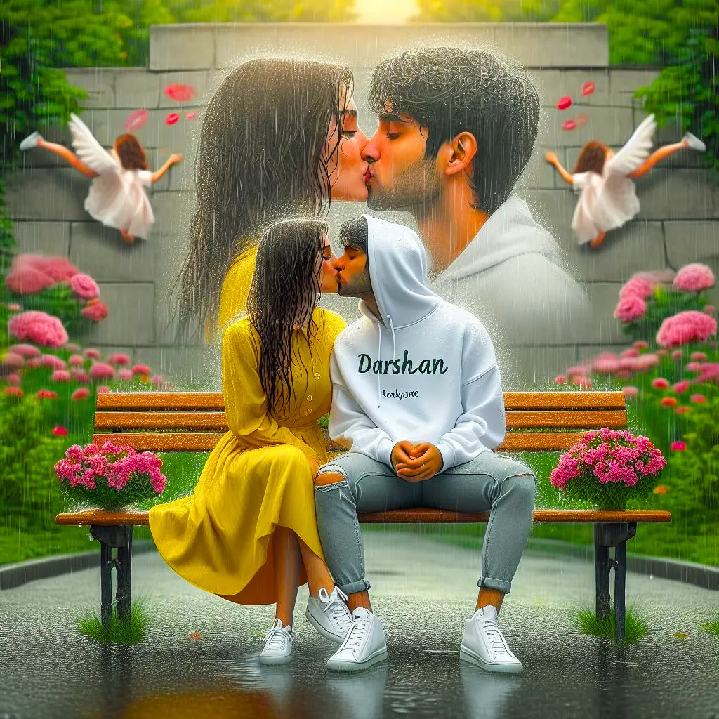 2024 Ai 3d Happy Kiss Day Image