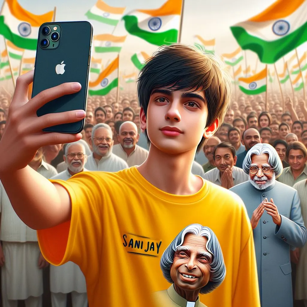 AI Selfie Images with Abdul Kalam