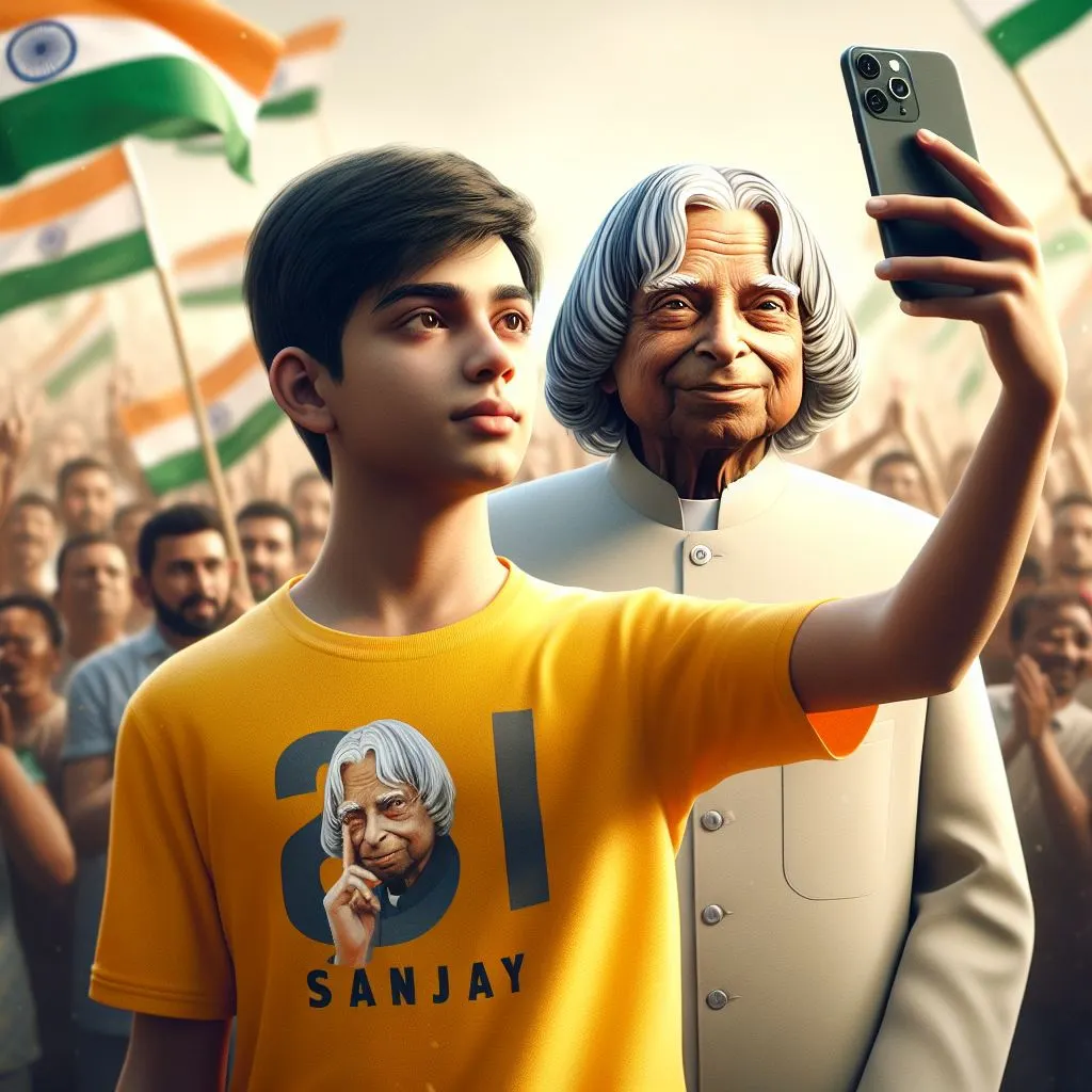 AI Selfie Images with Abdul Kalam