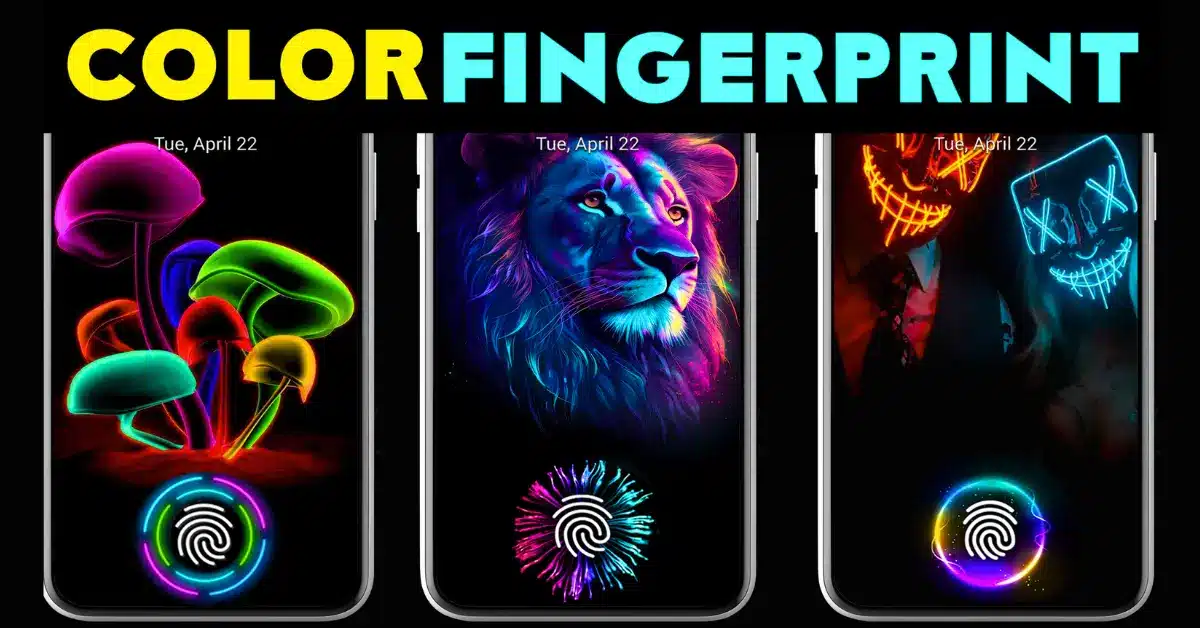 Color Fingerprint Animation App On Play Store