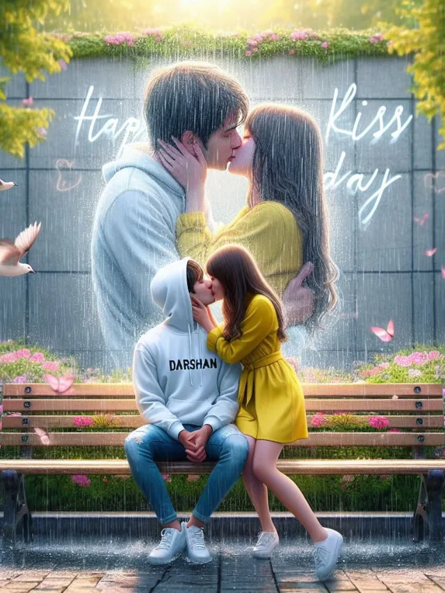 Memories in Colorful 3D AI-Powered 3D Kiss Day Photo Magic 2024