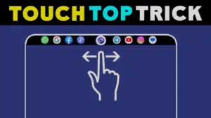 Touch Top: Notch Filter For Quickly Access Your Favourite Items!