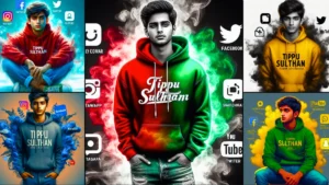Create Ai Viral Tamil Boy’s Mind-Blowing Social Media Icons Free AI Image Generator 2024 with Online Edits | Bing AI Creator Tutorial & Prompt