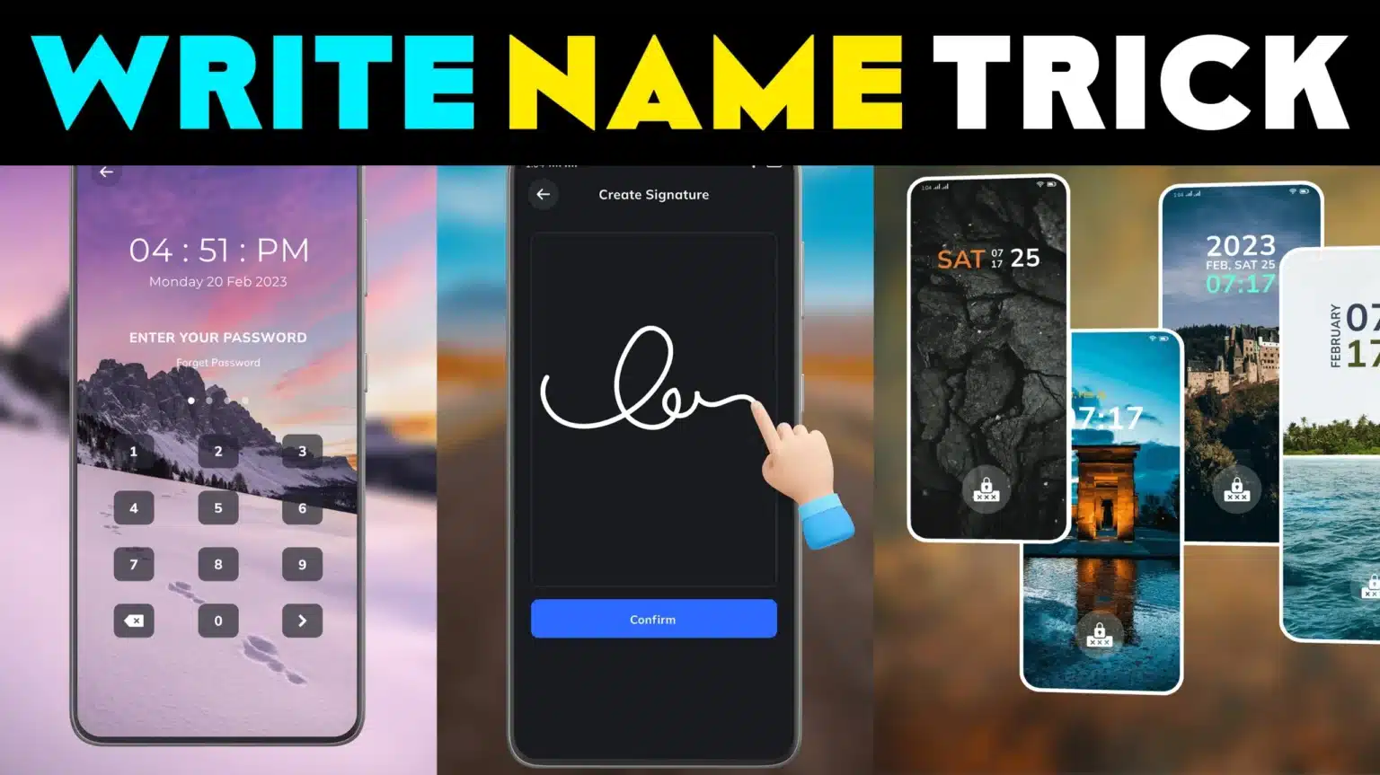 Signature Lock Unlock Screen Review 2025 – Smart Phone Sign & Stylish Gesture Lock App 3 App 2