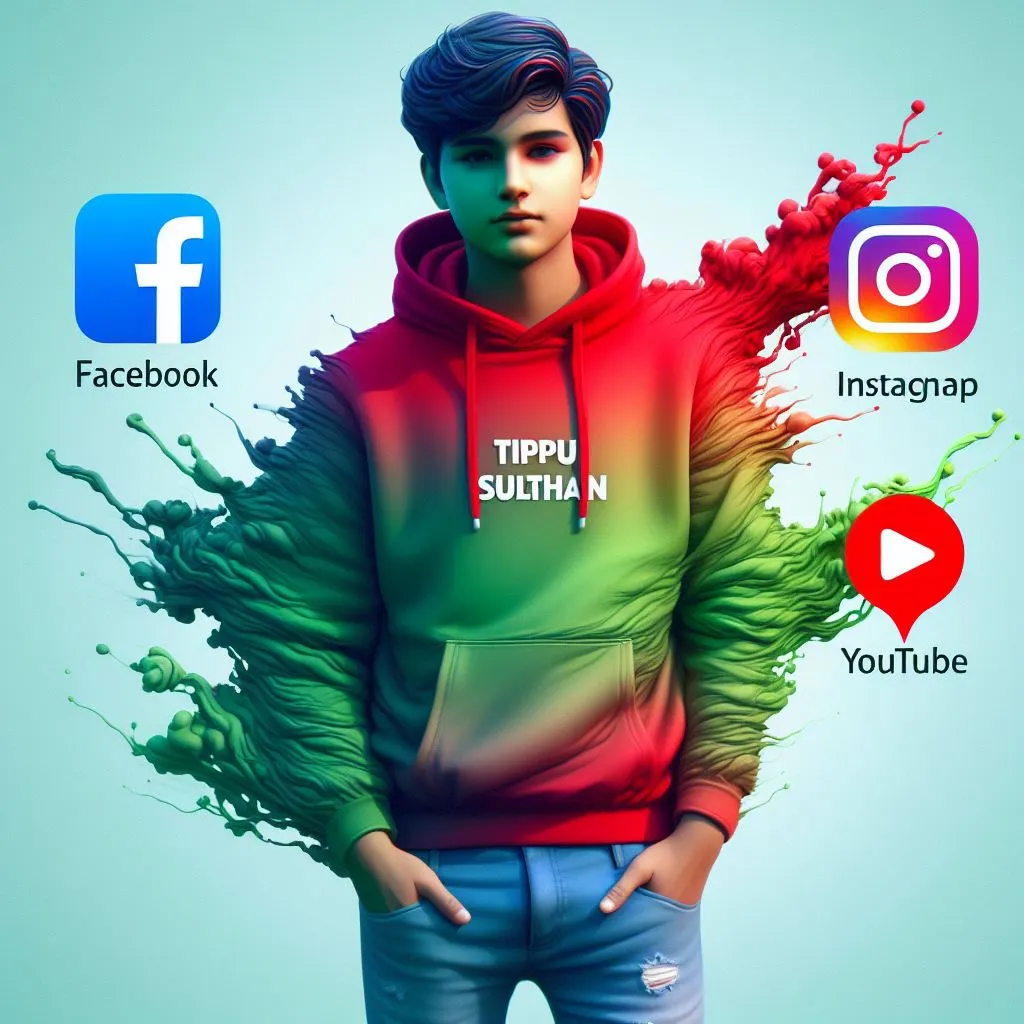 free ai image generator for Social Media Viral Boy