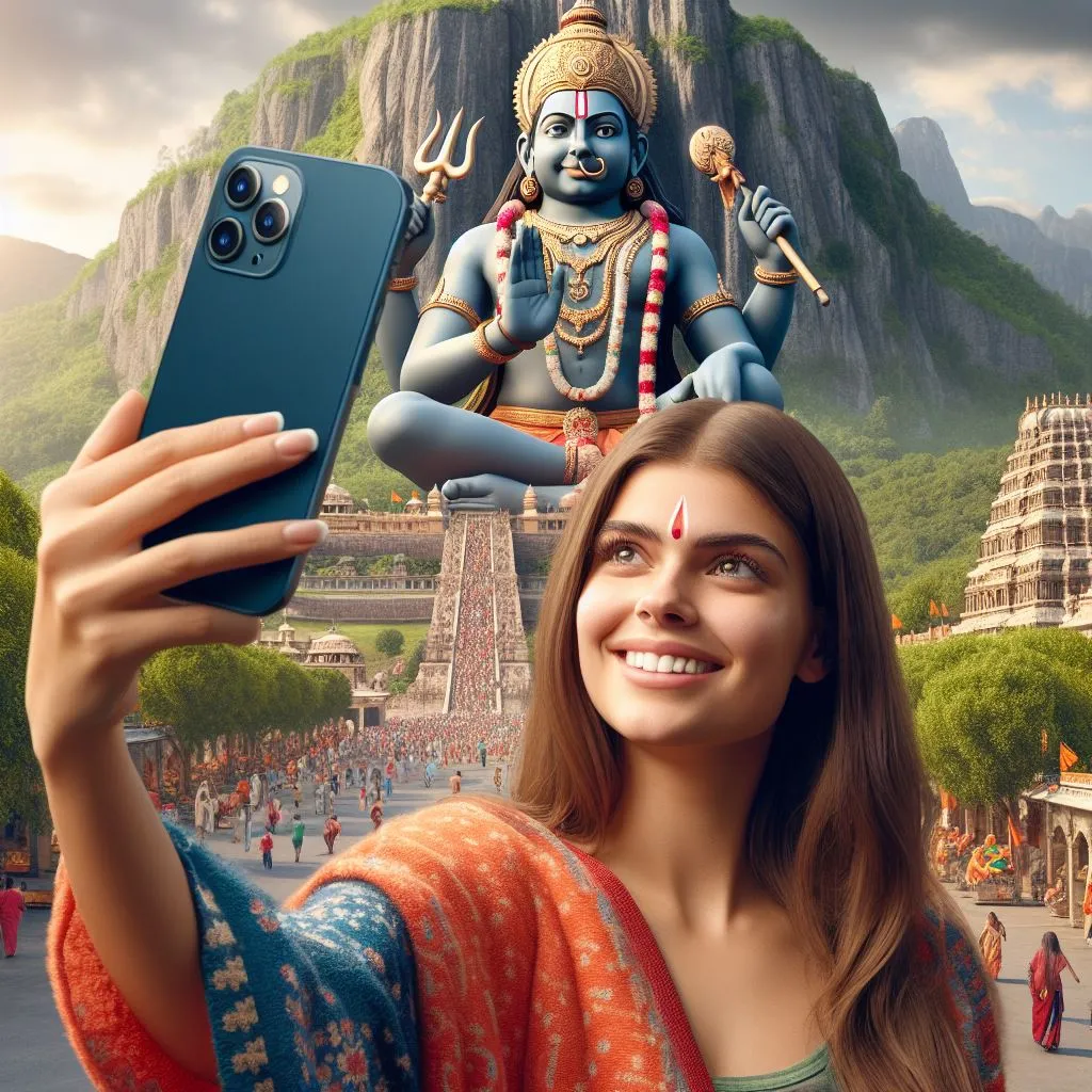 Hanuman Jayanti AI Selfie Profile Image 2024