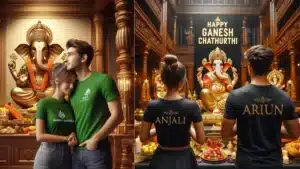 Create Your Perfect Ganesh Chaturthi 2024 Images Now! Personalize for Couples & Individuals with Bing AI