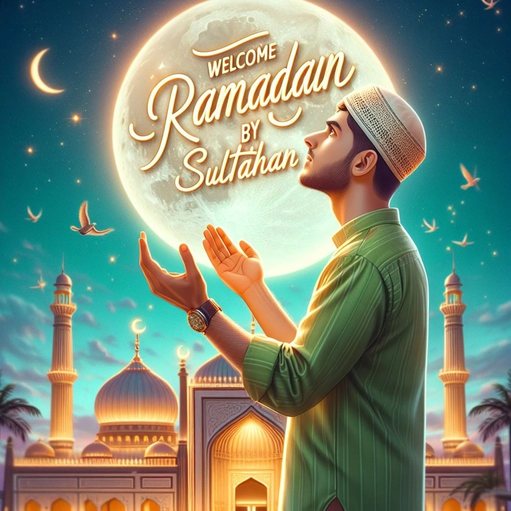 Ramadan Mubarak Photo Editing