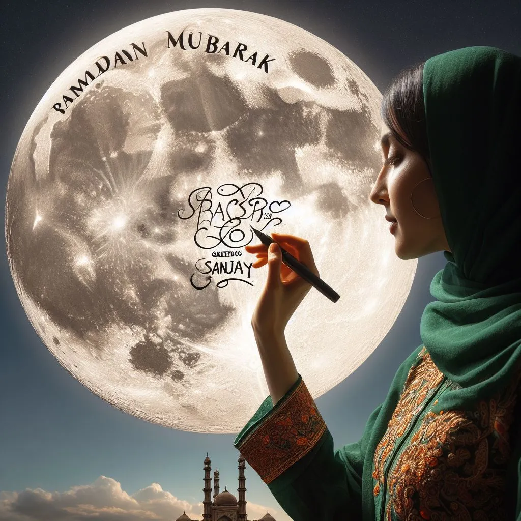 Ai Ramadan Wishes Image 2024