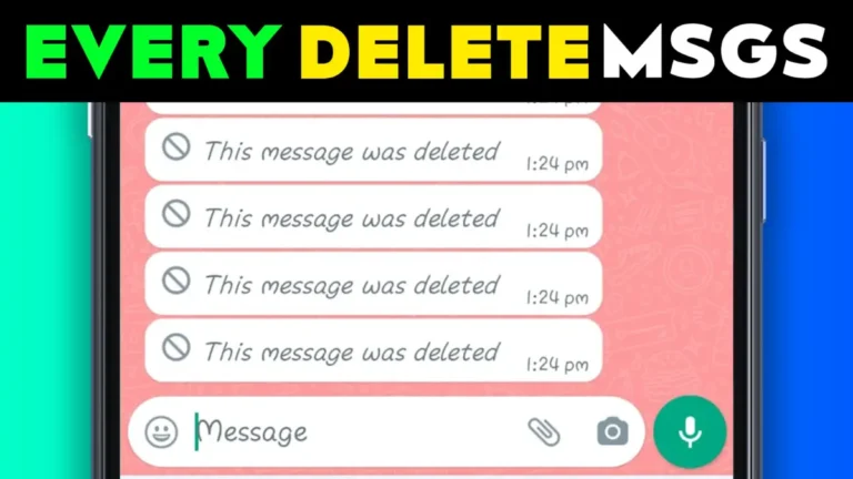 Deleted messages recovery app