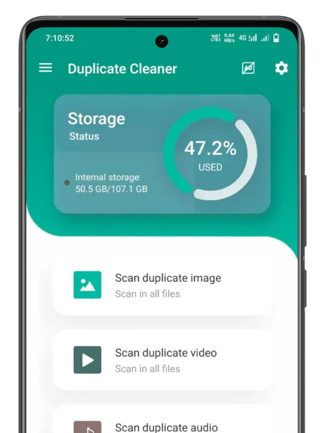 Play Store Details Of Duplicate Cleaner App