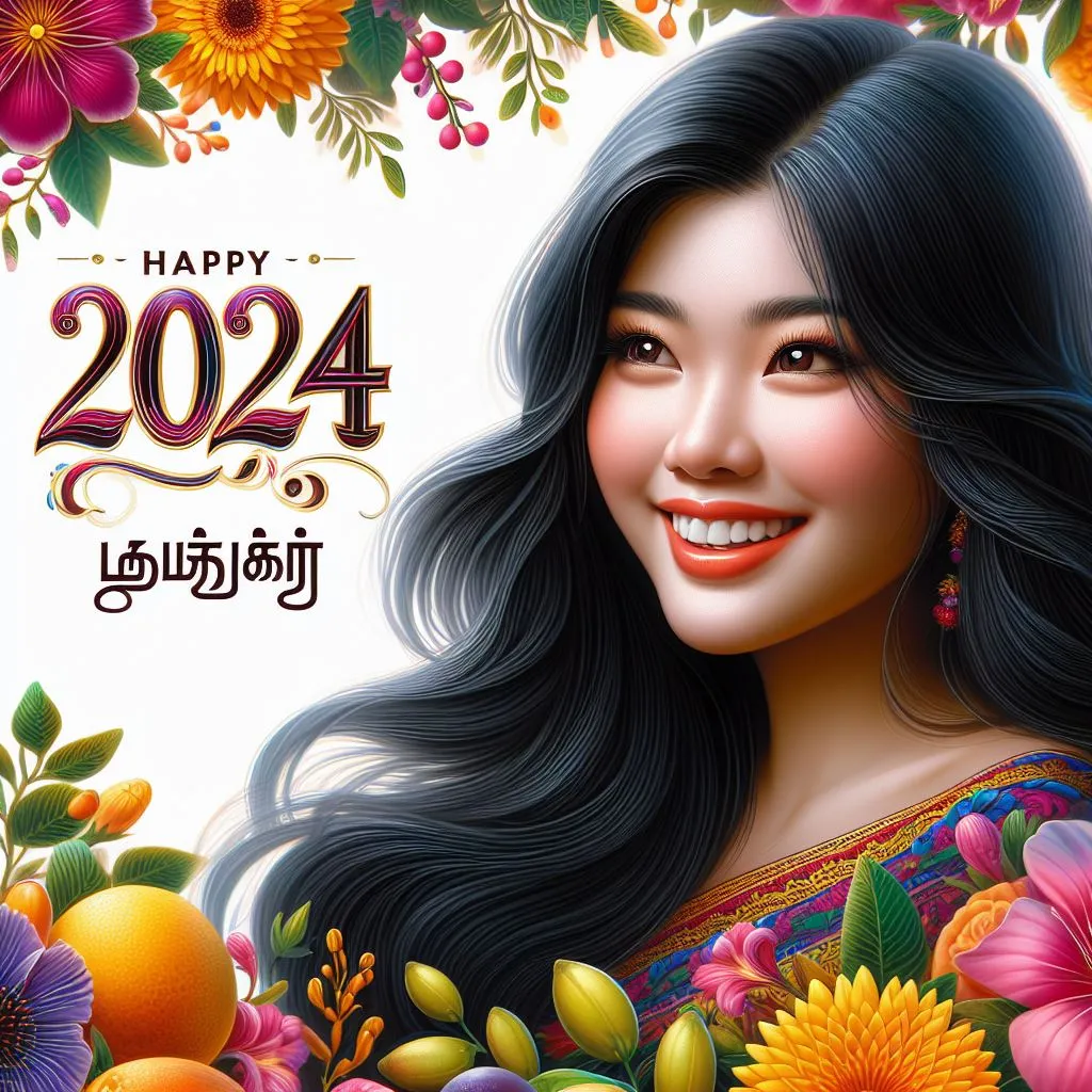 AI Tamil New Year 2024 Free Images