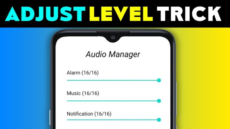 Keep Your Secrets Safe Audio Manager Hide App!
