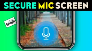 Secure Mic: Voice Screen Lock Master App