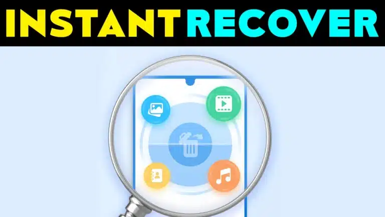 Instant Recover Data Recovery App - Photos & Videos Instantly with Top-Rated Android App!