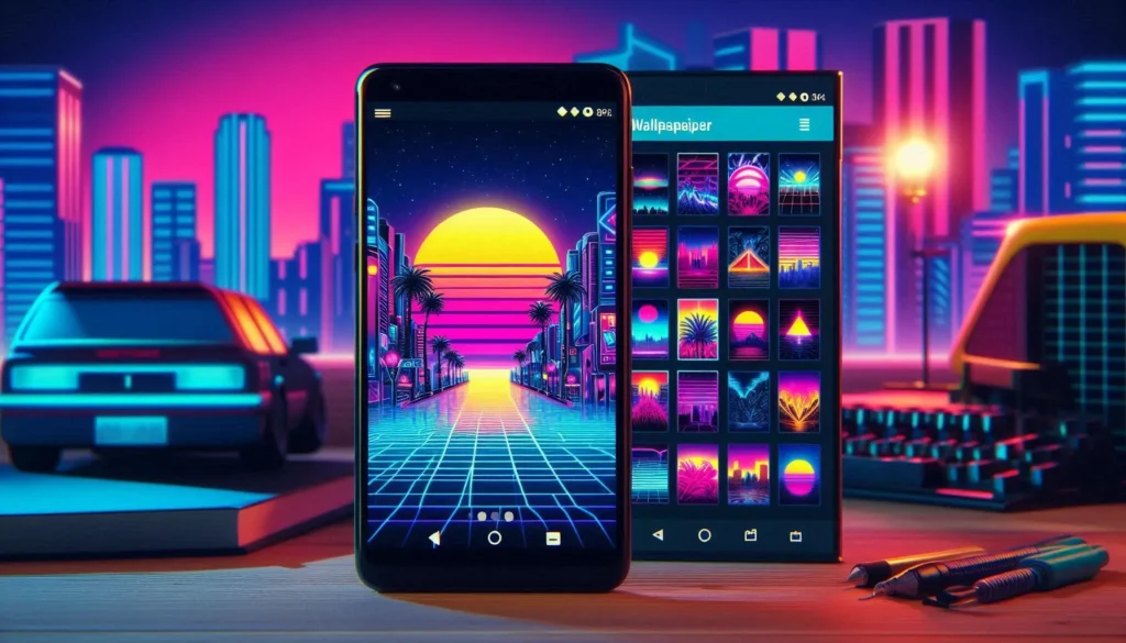 Rad Walls – 80s-Inspired Live Classic Wallpapers for Your Android