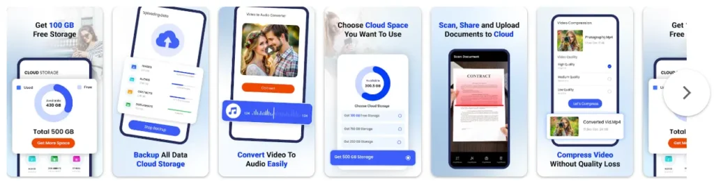 Cloud Storage Cloud Drive App – Store, Backup, and Share Files Seamlessly