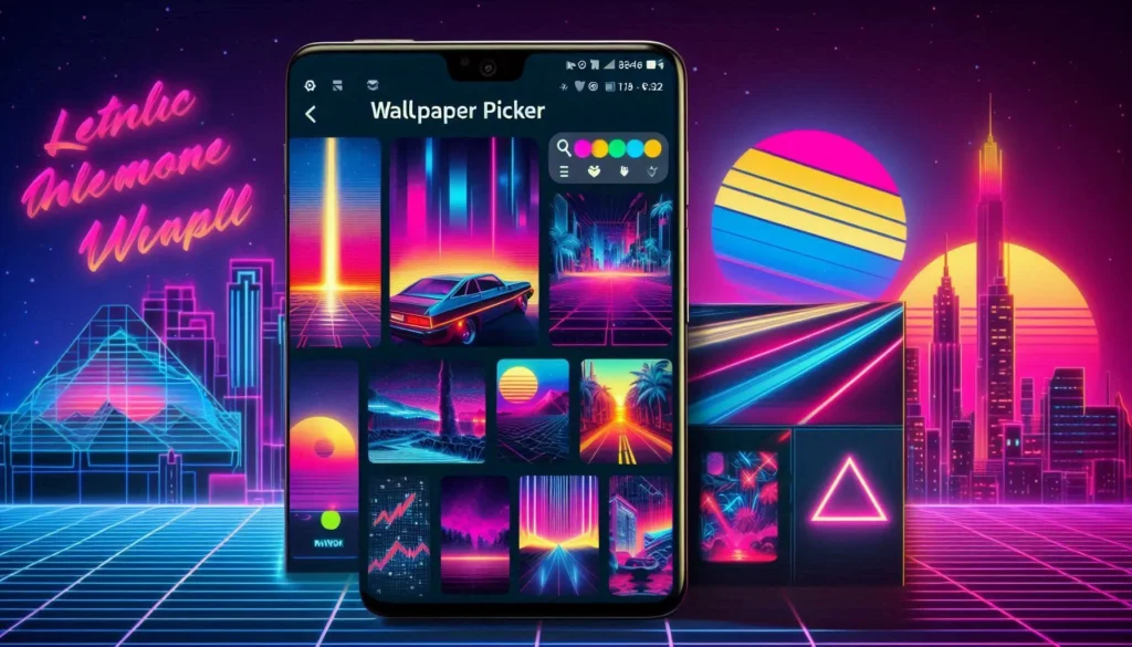 Rad Walls – 80s-Inspired Live Classic Wallpapers for Your Android