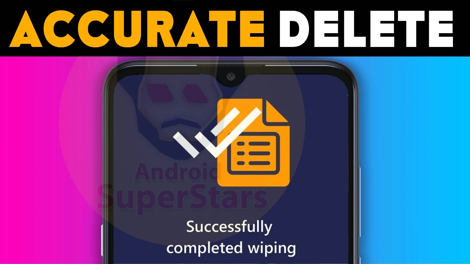 Secure Wipe Out – File Shredder Accurate Delete for Permanently Erasing Files with Military-Grade Security on Android