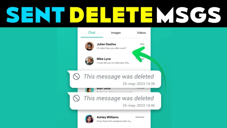 Deleted Chat Recovery App Retrieve Sent Delete Messages & Media