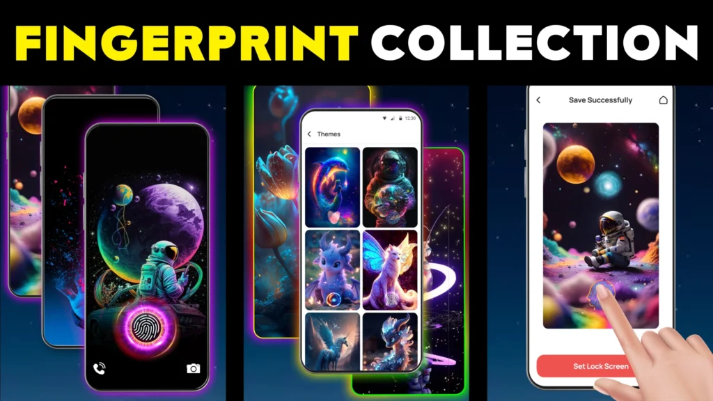 In Display Fingerprint Animation Best Fingerprint Collection for Android & iOS